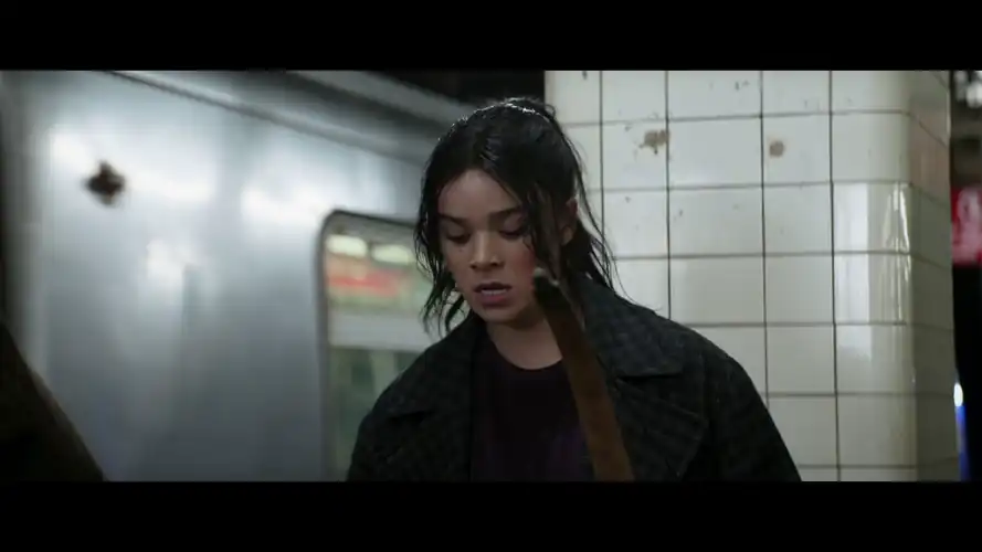 Screencap from Hawkeye (she looks so sexy here) 