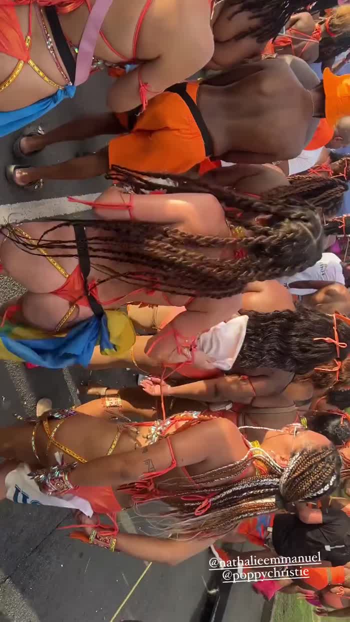 Nathalie dancing with friends at the Just 4 Fun Carnival | July 2024 