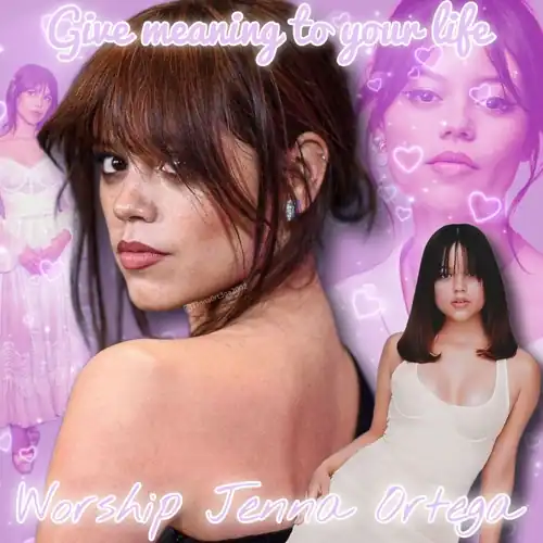 Only Goddess Jenna gives meaning to our lives, hallowed be Her name 🛐