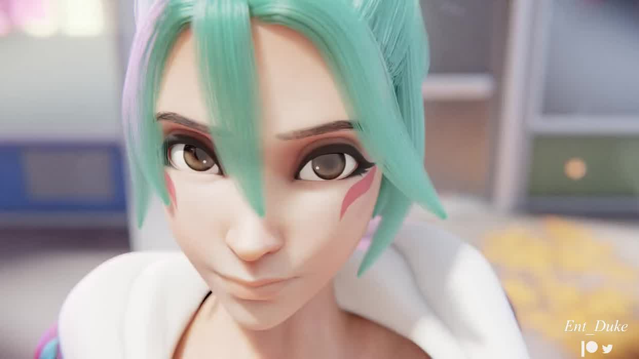 You f-fucking bitch.. just couldn't- a-ah!!~ hold back, c-could you..~ <3