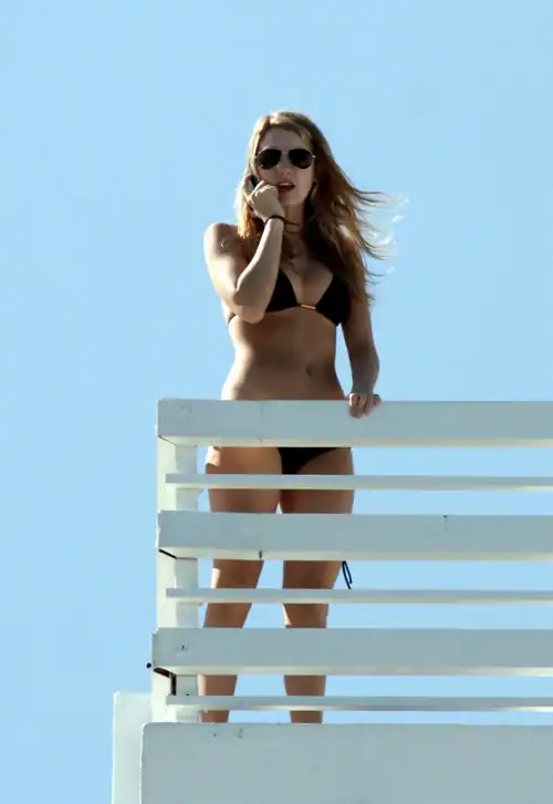 On the phone