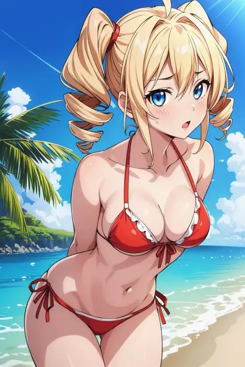 Ravel at the beach
