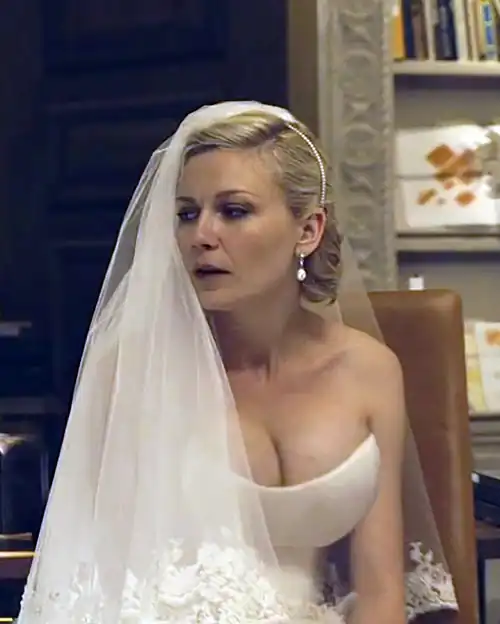 Melancholia wedding dress