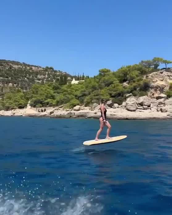 Motor surfing in Greece July 2024