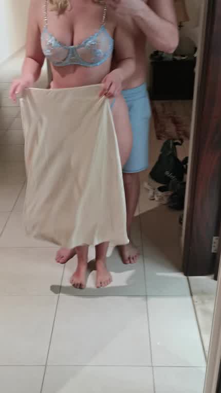 telling hubbby he has a toy dick before I'm heading out to get stretched out by my BBC bull