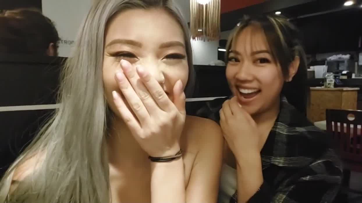 Dared to kiss in public