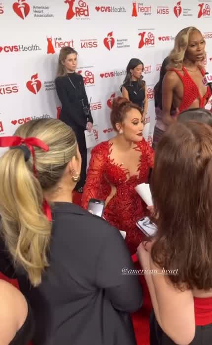 Attending Red Dress event | IG January 2024 