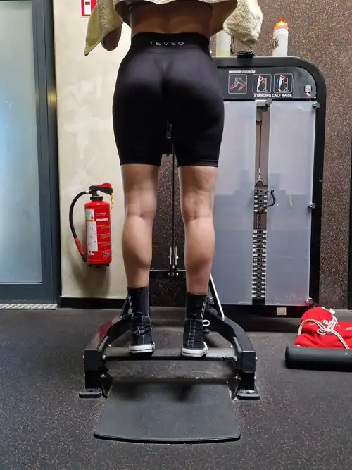 new Teveo leggings, btw I hate that exercise