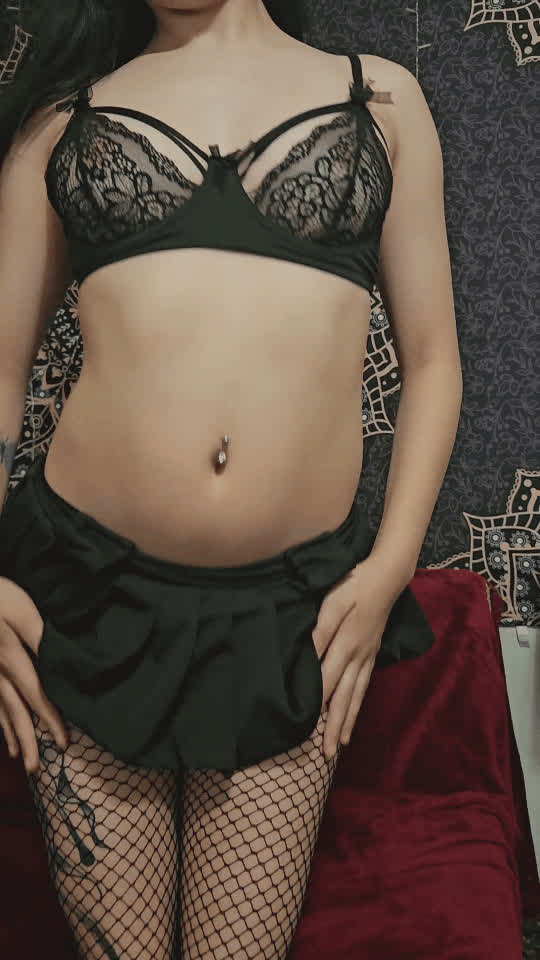 Sometimes an outfit leaves little to the imagination