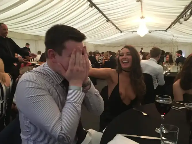 once upon a time at the reception...