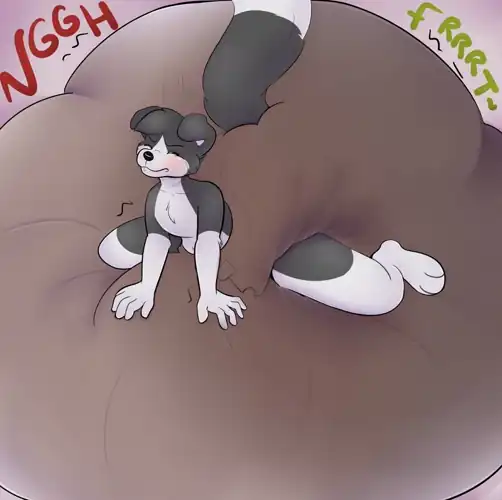 Holy crap! (Comm by ZombiNeko for KC_The_Pup)