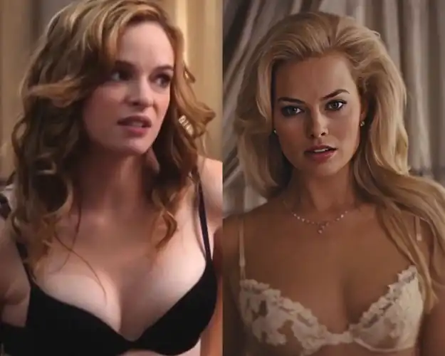 Hot in a bra