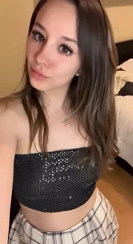 Hope you like the view up my little skirt 😉