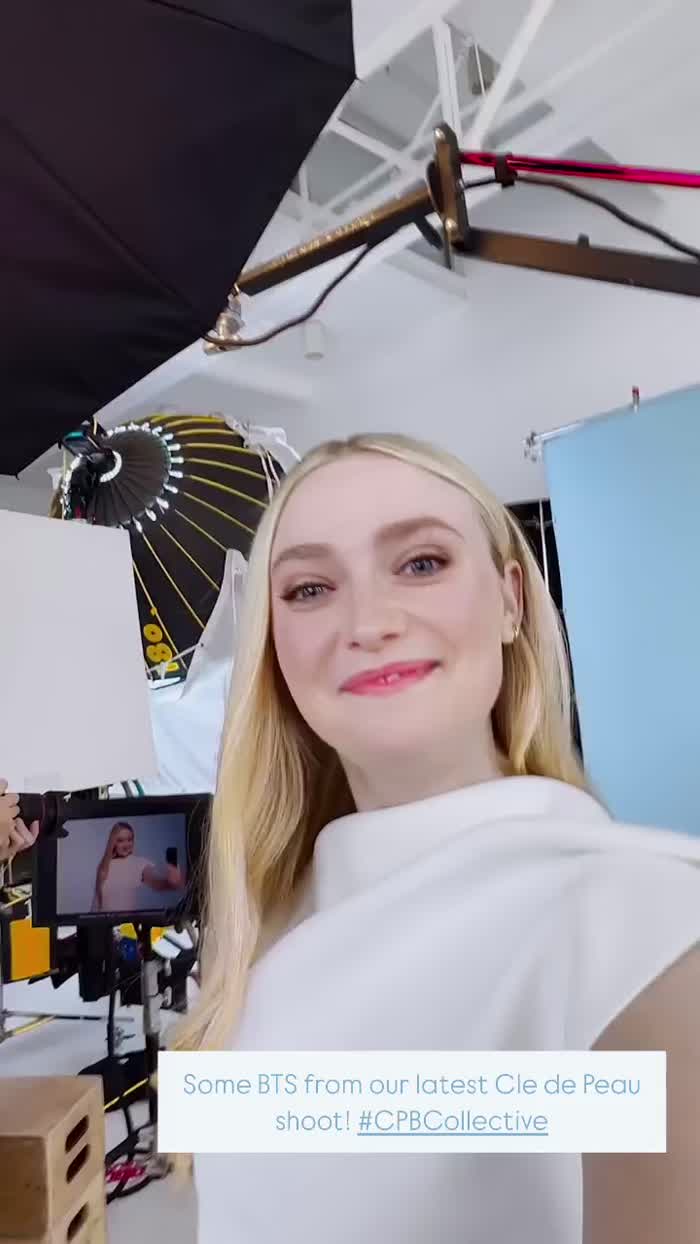 Cle de Peau shoot BTS 8/12/2024