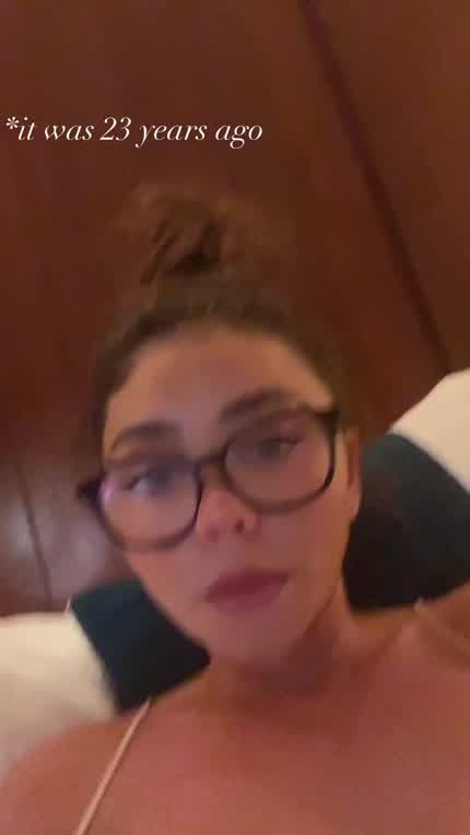 Watching Gilmore Girls IG story 9/7/2023