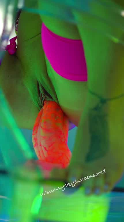 Up close with my bad dragon