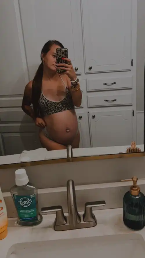 What position is the hottest to fuck a tiny pregnant girl 
