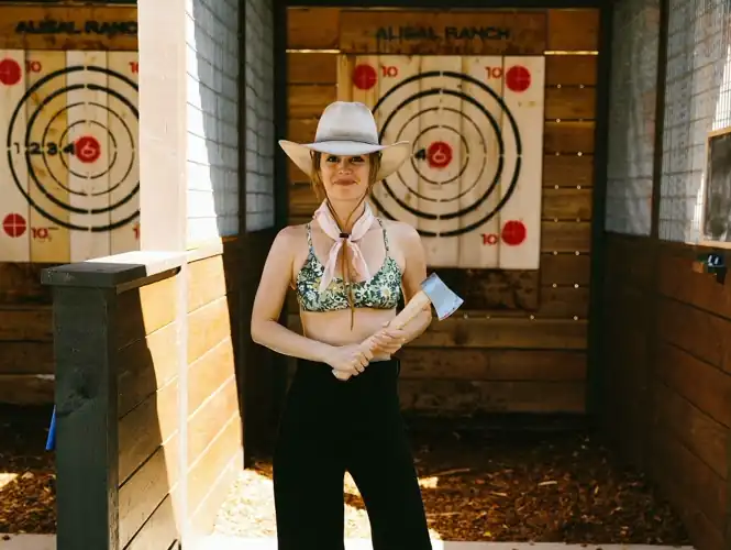 Rachel at a Ranch - Instagram 10/6/23