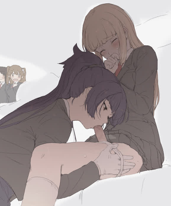 Th-Thank you got helping me... I hope no one notices us