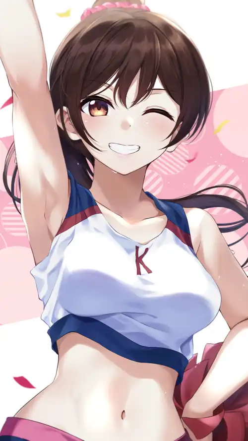 "Cheerleader" Chizuru Mizuhara💖💋[Rent a Girlfriend] (2250x4000)