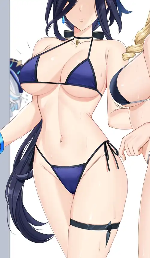 Clorinde in bikini 