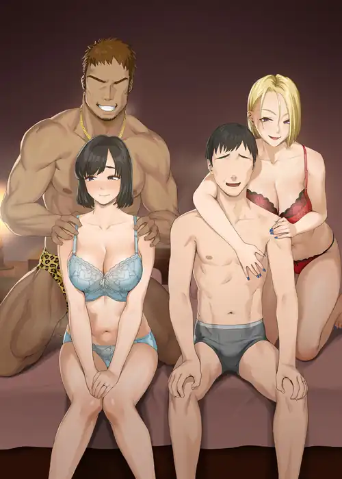 we all know how this couple "swap" will go...