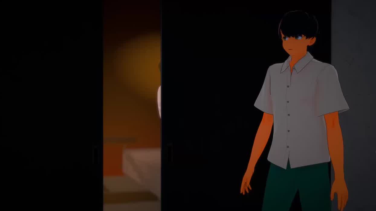 He hasn't noticed that it was his girl