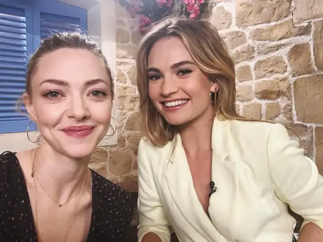 Lily with Amanda Seyfried