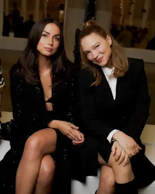 Ana de Armas and Lea Seydoux - looks like the perfect cast for Blue is the warmest colour 2