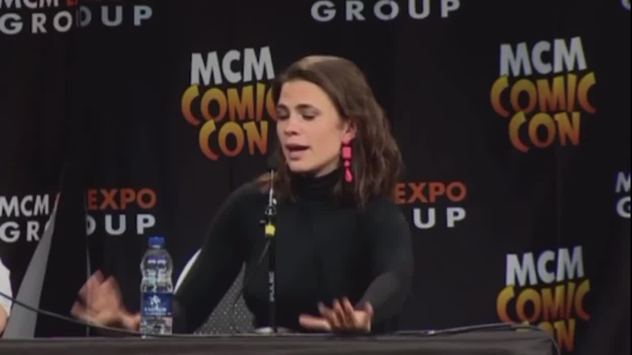 Hayley Atwell moaning