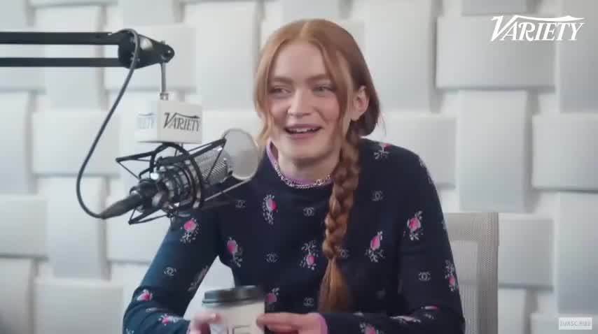 Sadie can't stop smiling