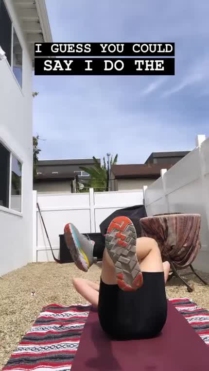 Audrey Works Out 2