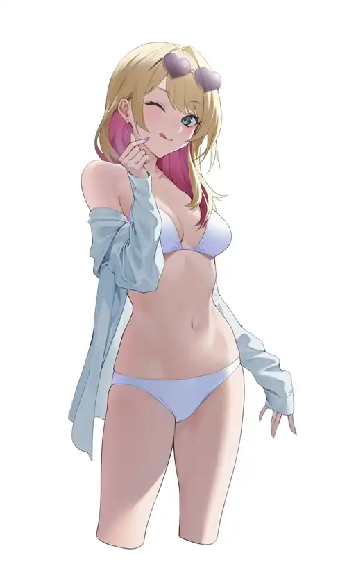 White Swimsuit
