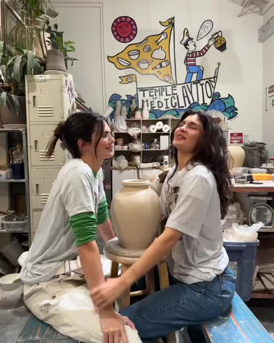 Making pottery with Kylie IG 7/10/2024