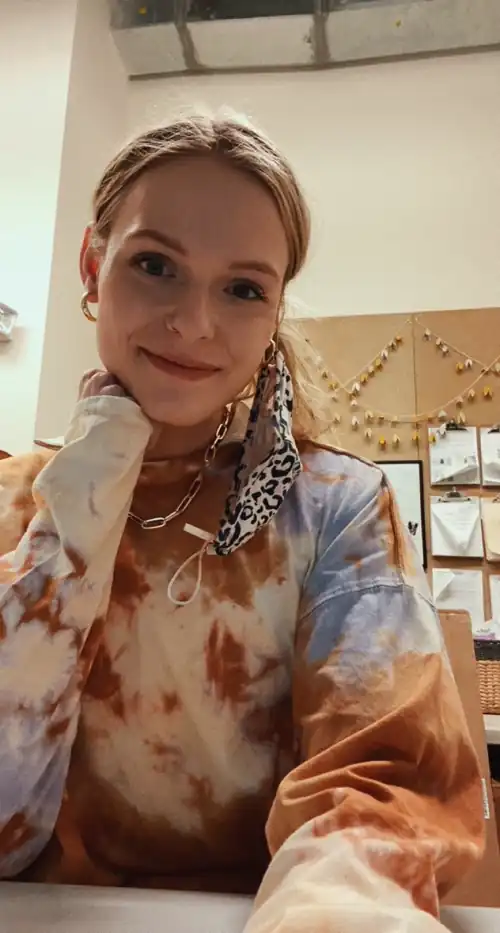 Felt cute at work today. A guy gave me his number 💕