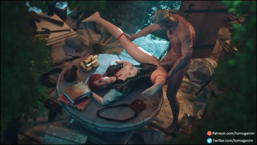 Shani x Geralt (Tomoganim)