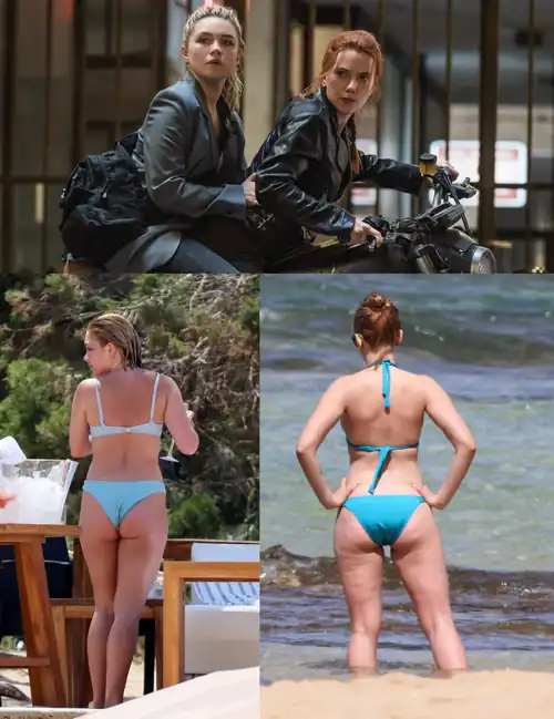 Florence Pugh & Scarlett Johansson