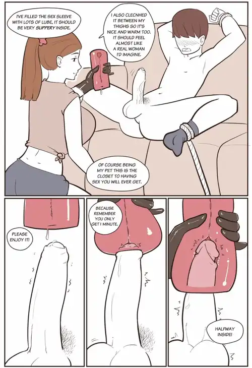 one minute to experience the closest thing to pussy a beta can get!