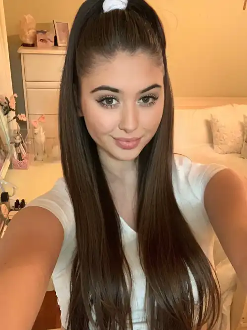 Half up half down is a vibe