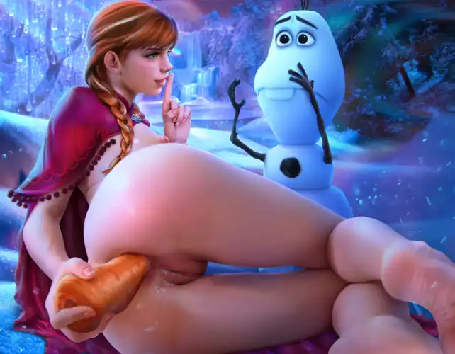 Quiet Olaf, Anna just wants to have fun (demonlorddante)