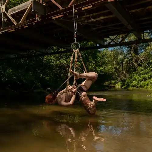 hanging out by the bridge
