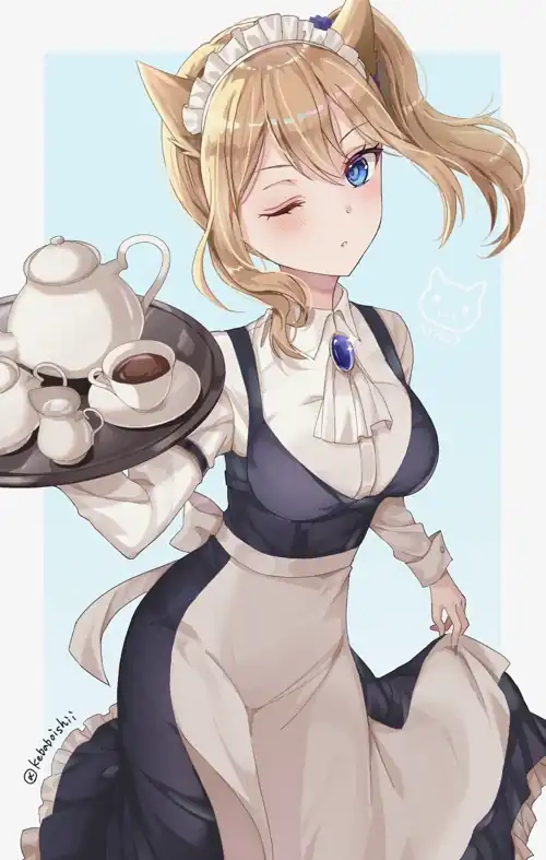 Neko maid Hayasaka