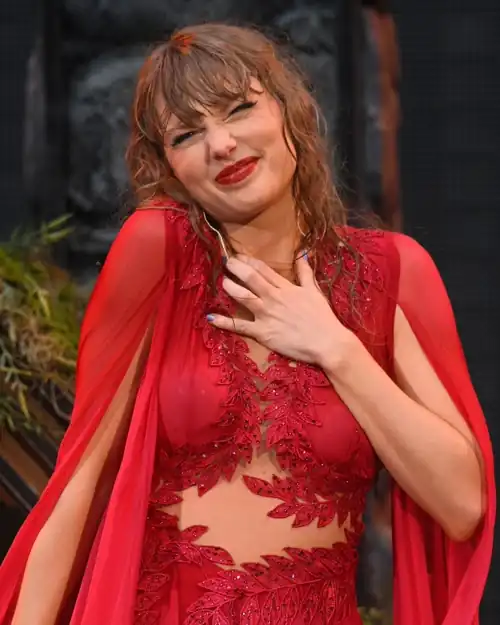 Taylor Swift after the rain