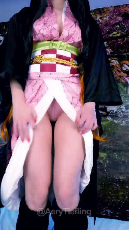 Nezuko from Demon Slayer by Aery Tiefling