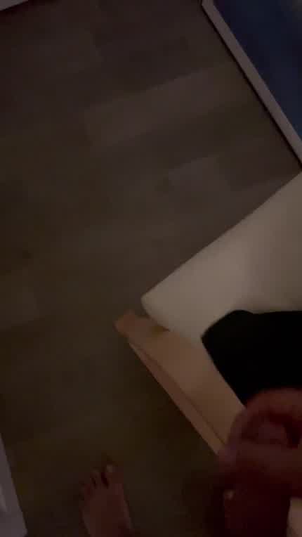 I was very surprised to see my wife like this after I had told her about my fantasy. From receiving a text stating, “I have a surprise for you.” And walking into the house, I heard her moaning and groaning and instantly knew. My cock was so hard