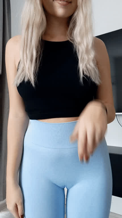 Making my yoga pants disappear