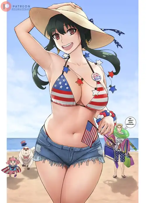 Yor Vacation at the Beach with Family [Spy x Family]