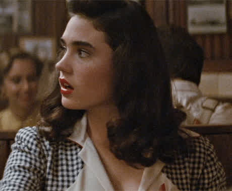 Jennifer Connelly as Jenny Blake in "The Rocketeer" (1991).