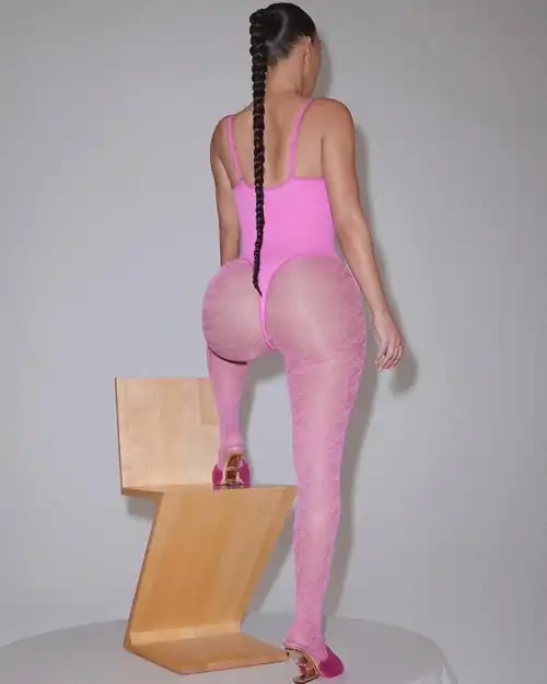 That famous ass is insanely massive