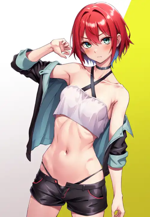Bare Navel Fashion [Original]